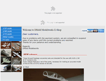 Tablet Screenshot of dmold-modelworks.com